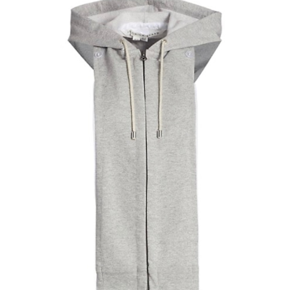 Veronica Beard Gray Hoodie Sweatshirt